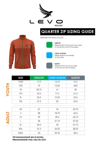 Soccer Buddies Sublimated Quarter Zip